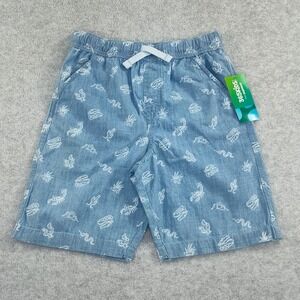 365 Kids Garanimals Boys Size 6 Shorts Blue Dinosaurs Fun  Pull-On‎ NEW 👀📸📏